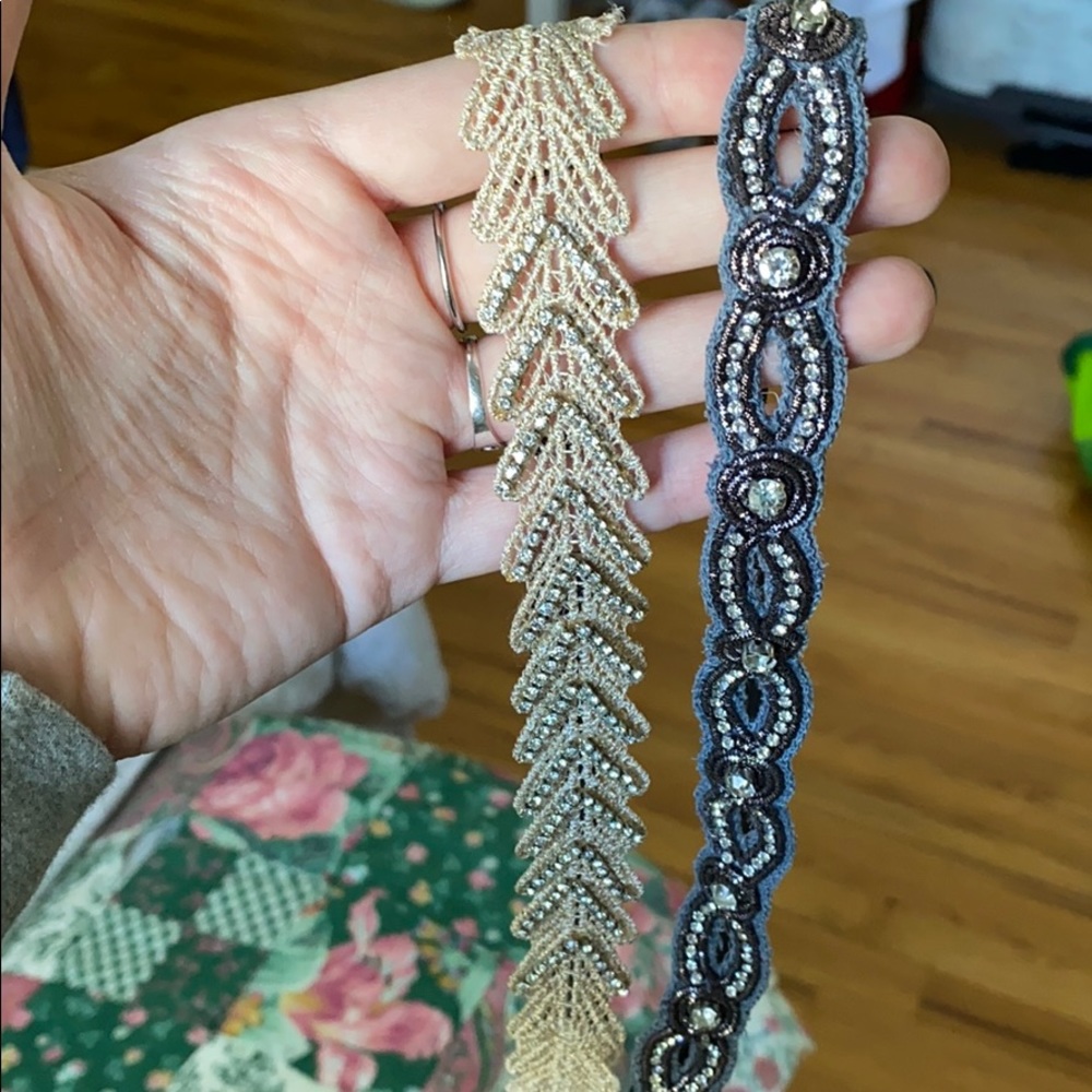 Elastic Gem headbands